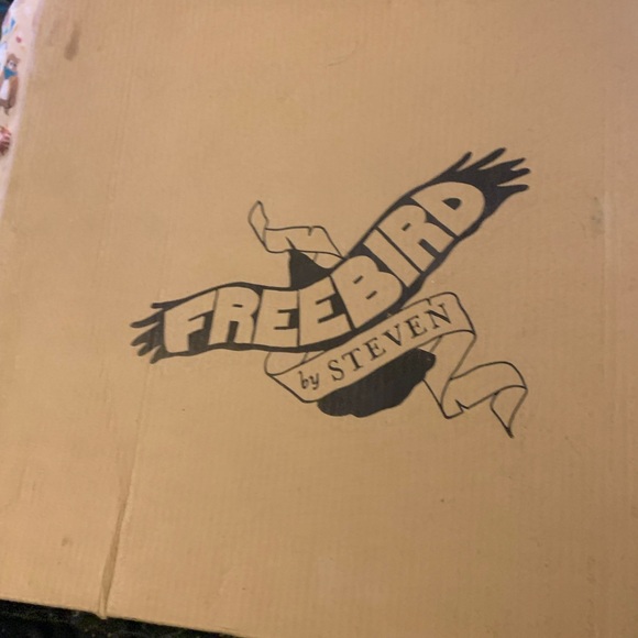 Freebird Blue Multi Ankle Boots - Picture 5 of 5